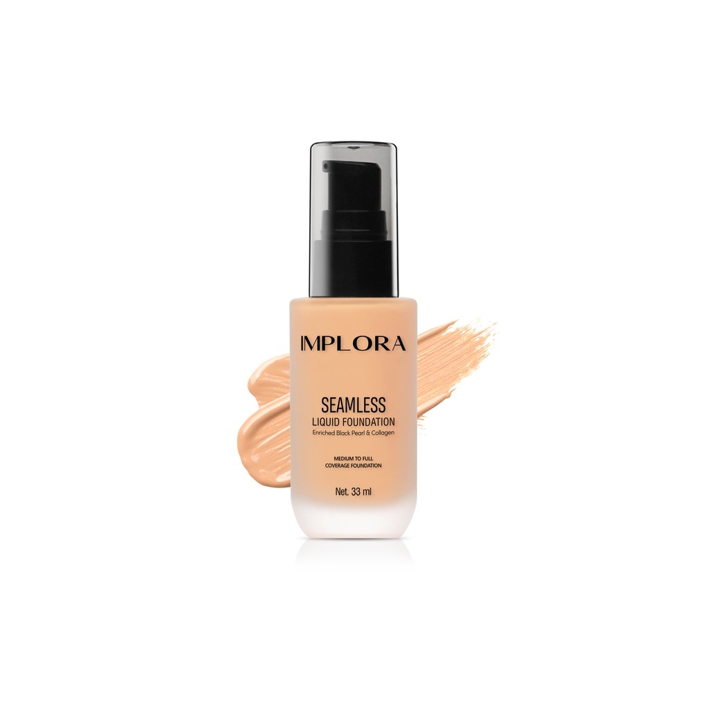 Implora Seamless Liquid Foundation 33ml Warm Beige (240) *