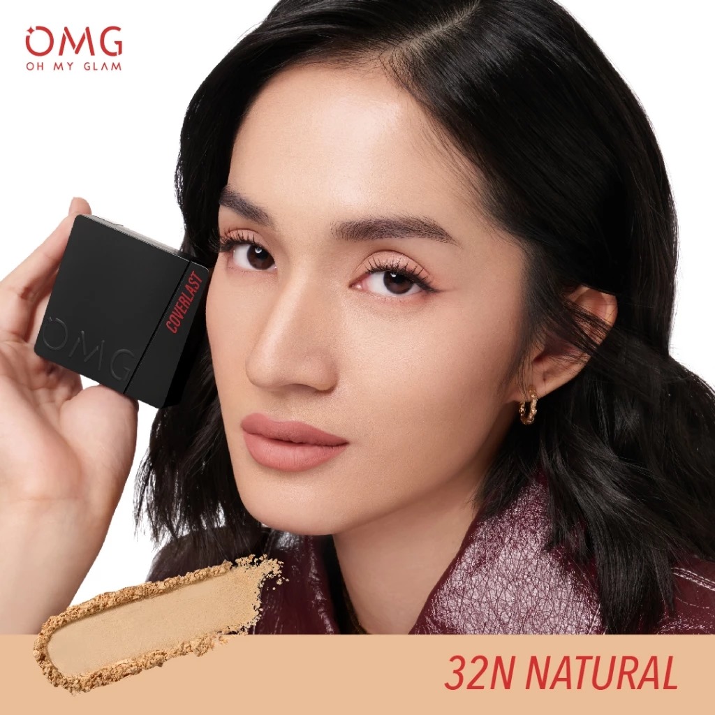 Oh My Glam Coverlast Two Way Cake - 32N Natural (OMG)