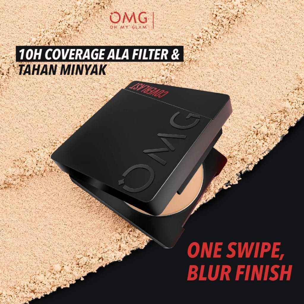 Oh My Glam Coverlast Two Way Cake - 32N Natural (OMG)