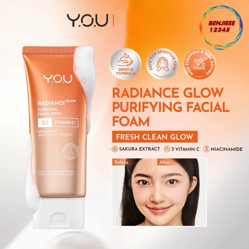 YOU Radiance Glow Purifying Facial Foam 100gr