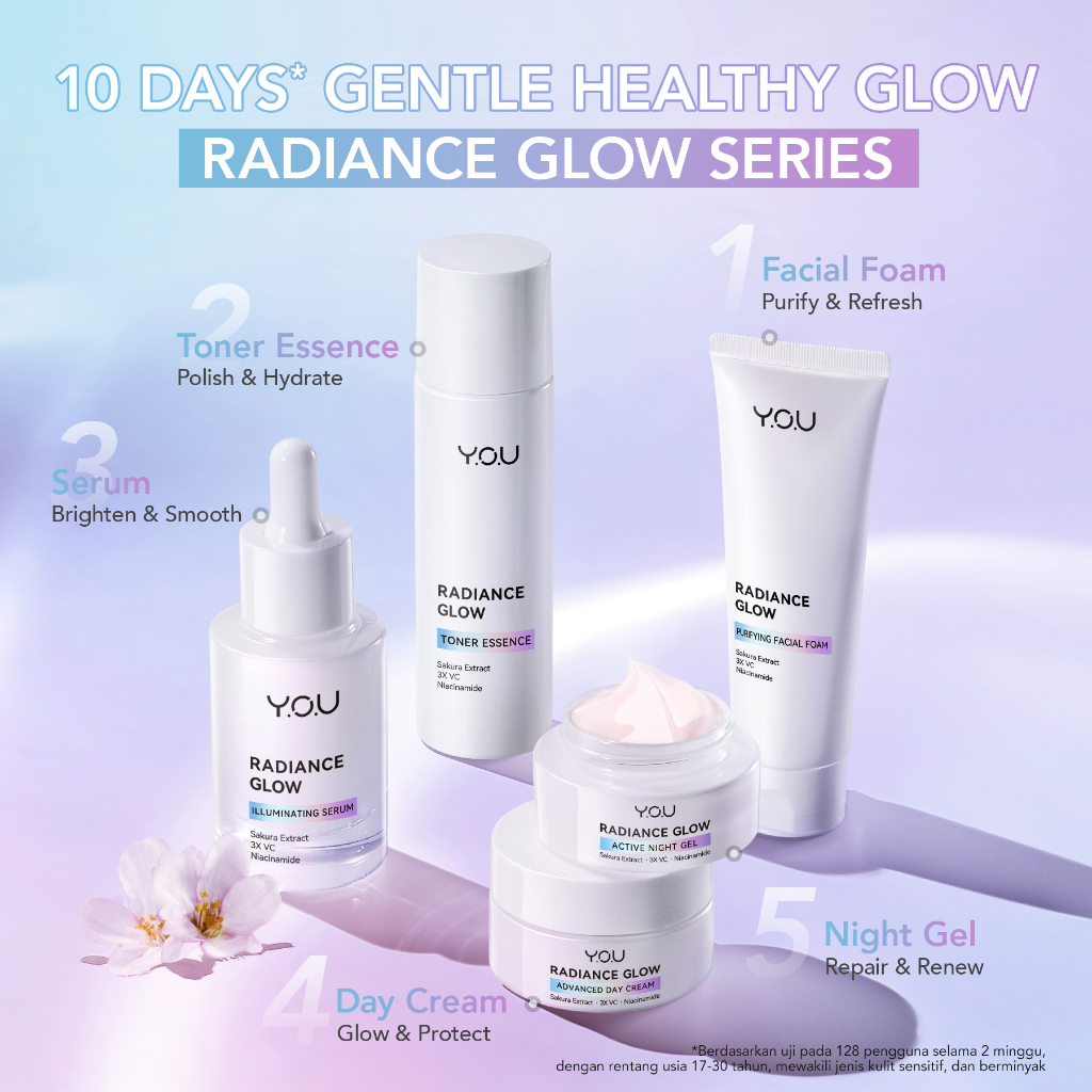 YOU Radiance Glow Purifying Facial Foam 100gr
