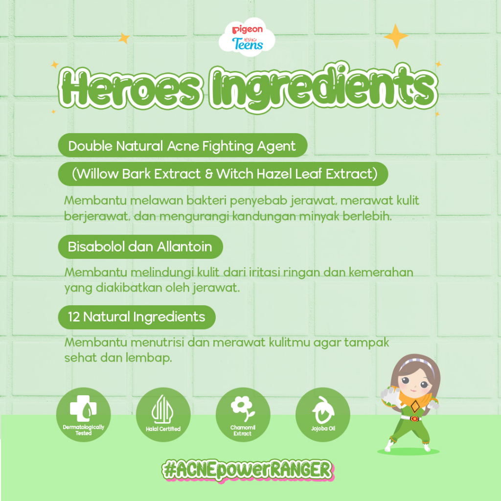 Pigeon Teens Moisturizer 20ml - Acne Ranger