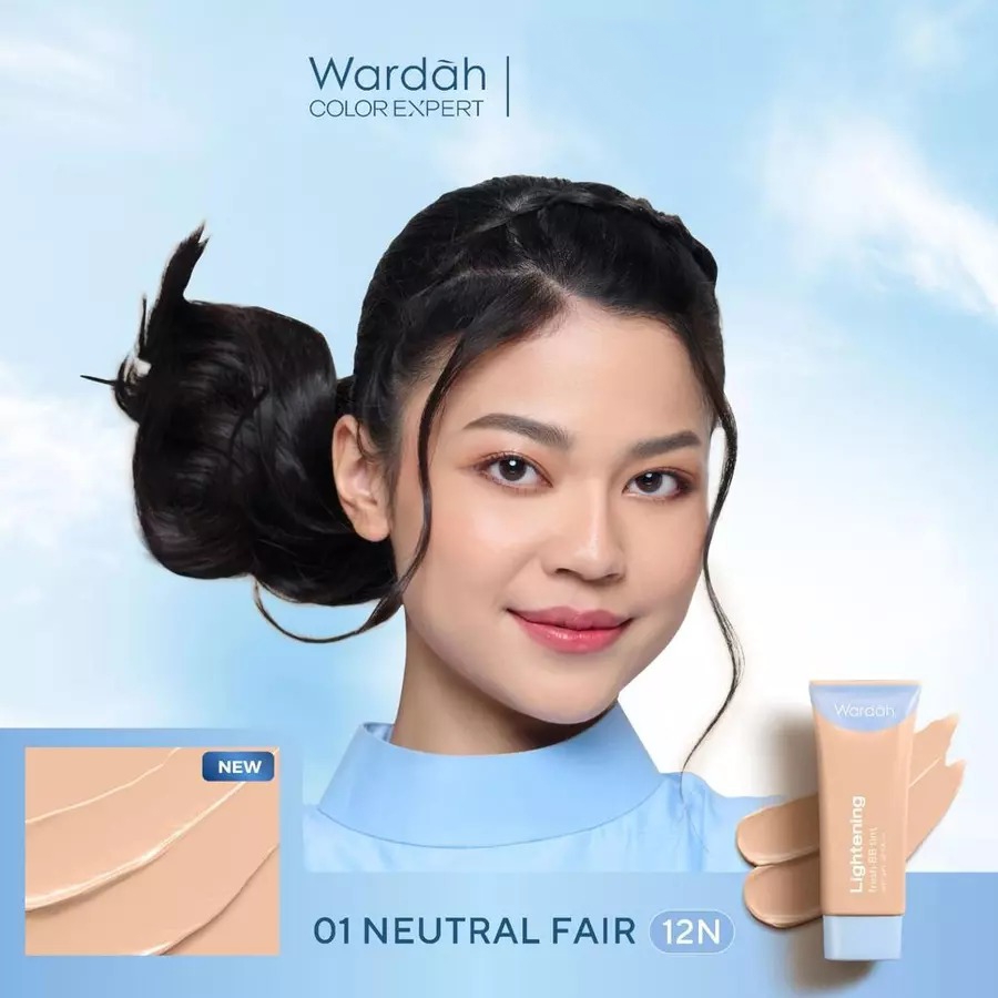 Wardah Lightening Fresh BB Tint 15ml - 01 Neutral Fair (12N)