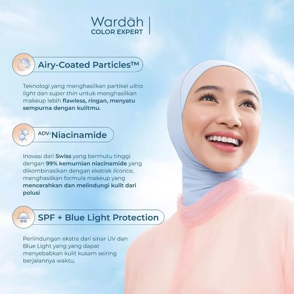 Wardah Lightening Fresh BB Tint 15ml - 02 Light Ivory (22N)