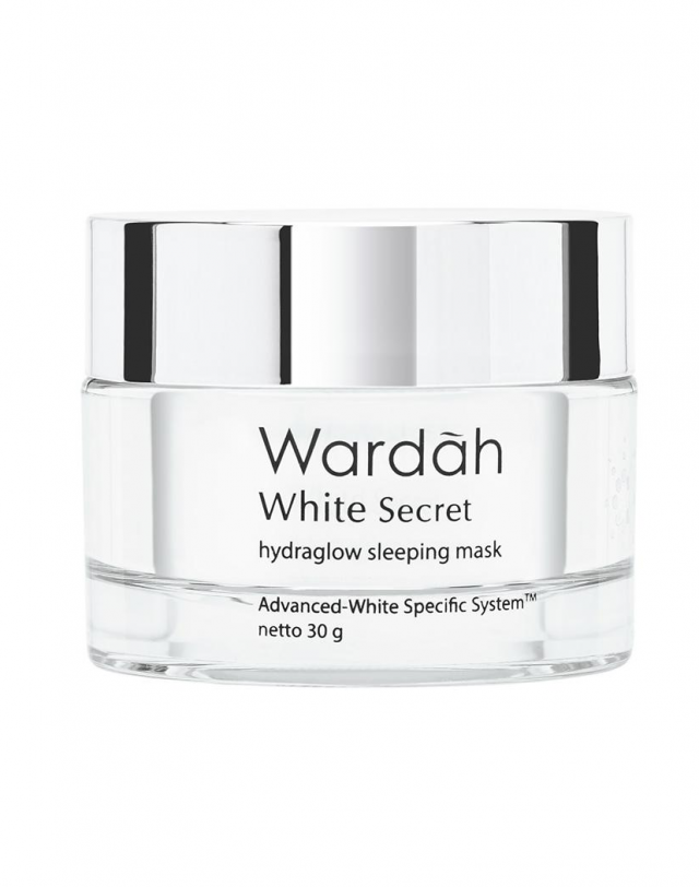 Wardah White Secret HydraGlow Sleeping Mask 30gr Wardah White Secret HydraGlow Sleeping Mask 30gr