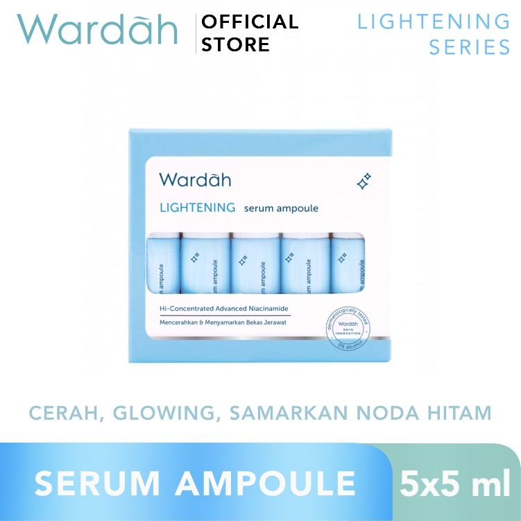 Wardah Lightening Serum Ampoule 5x5ml (1pack)