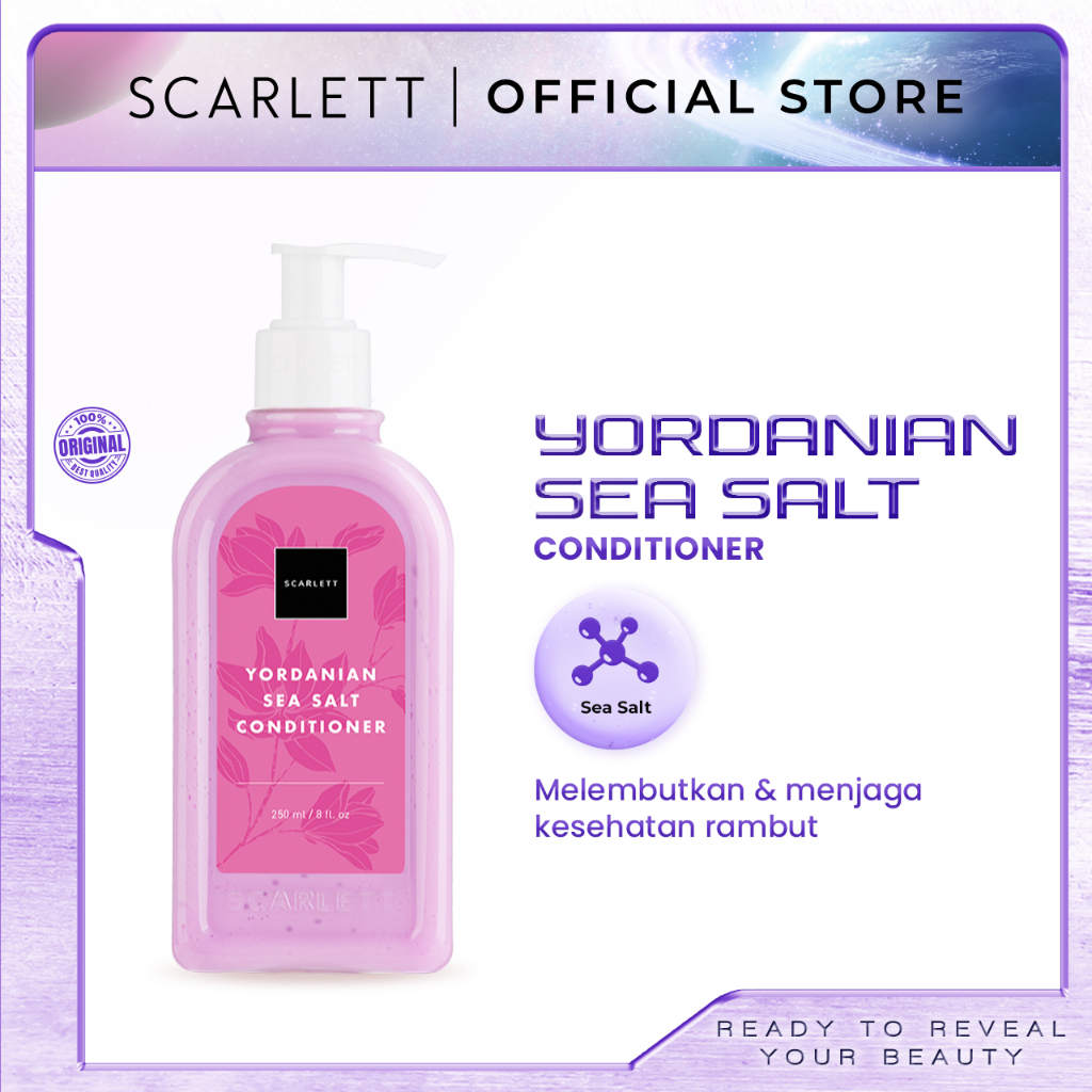 SCARLETT Whitening Yordanian Seasalt Conditioner 250ml
