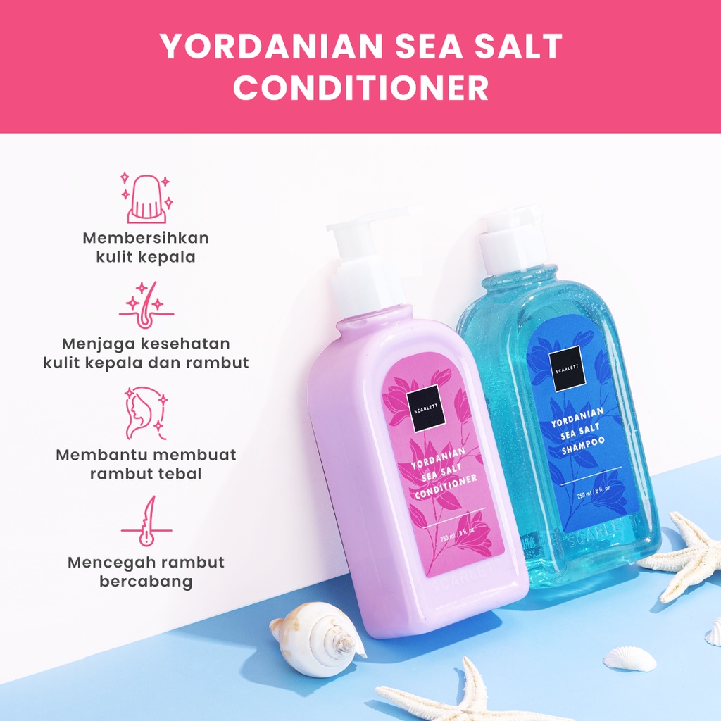SCARLETT Whitening Yordanian Seasalt Conditioner 250ml