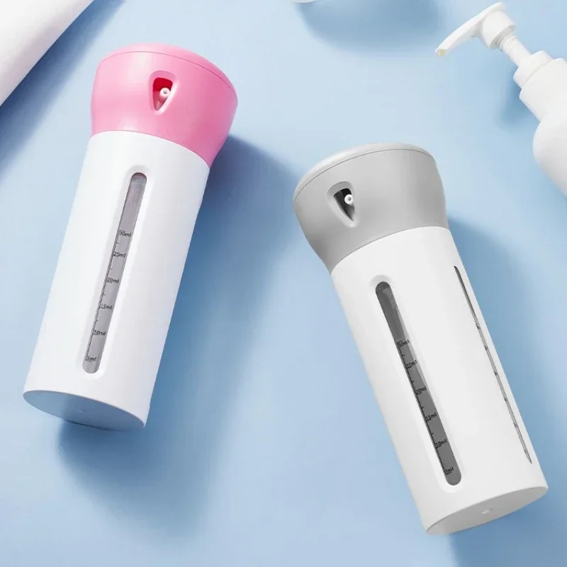 Botol Smart Travel 4in1 - Botol Travel Dispenser Sabun Shampoo Portable Praktis Isi 4 Botol Smart Travel 4in1 - Botol Travel Dispenser Sabun Shampoo Portable Praktis Isi 4