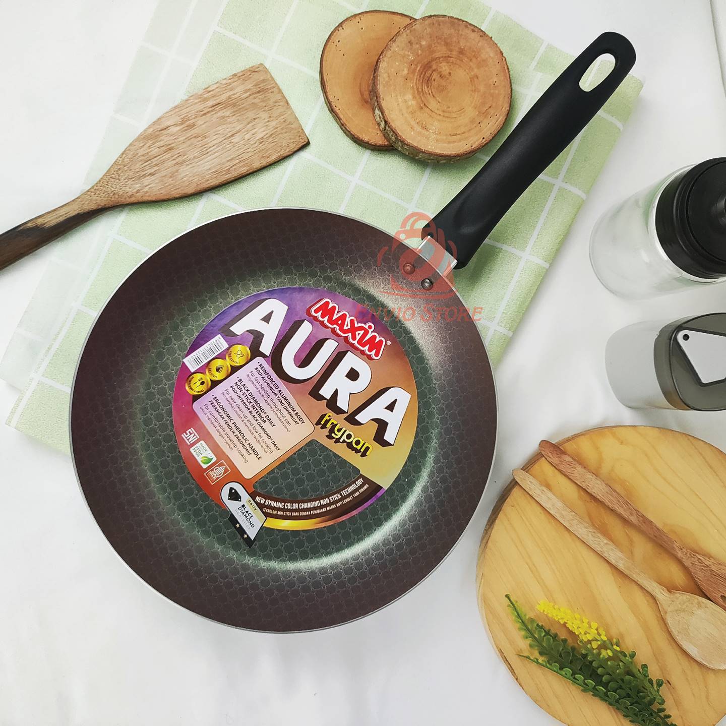 Maspion Maxim AURA Teflon 22cm - Frypan Non Stick
