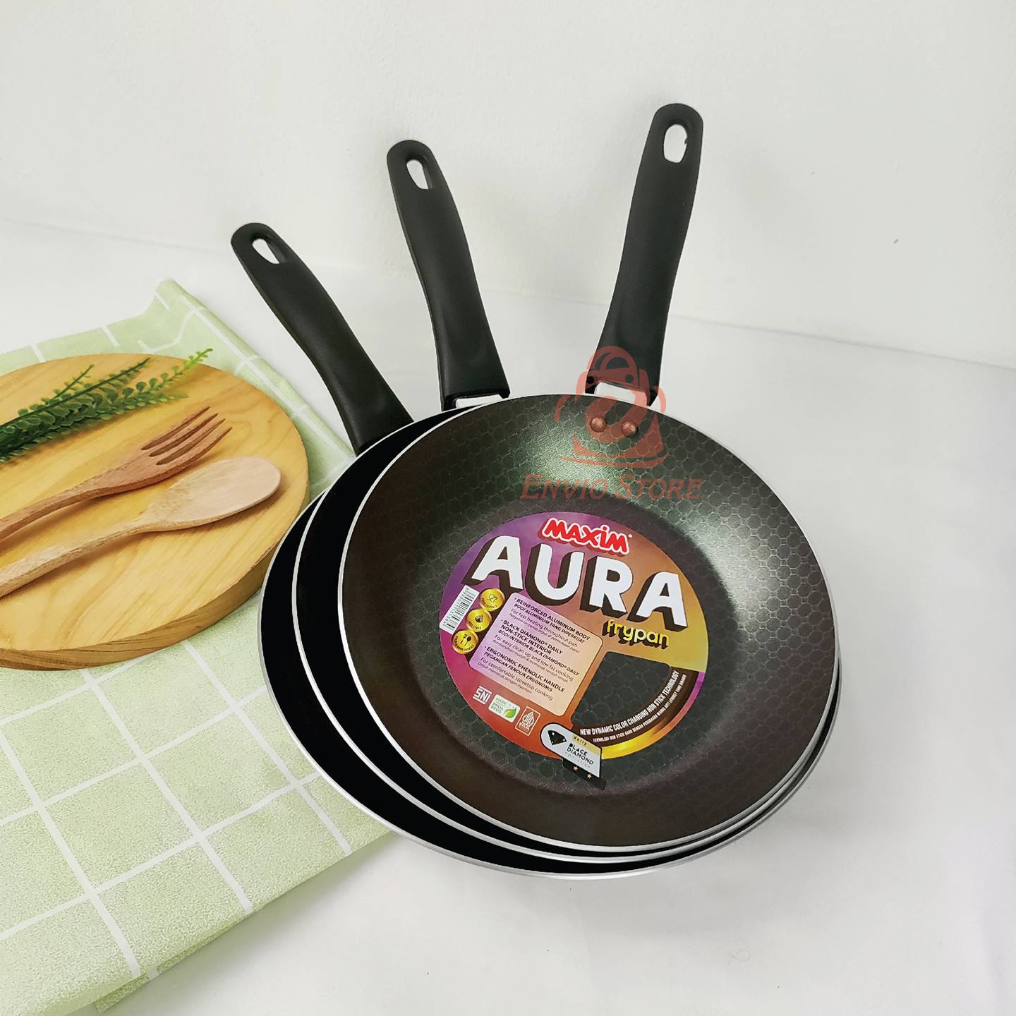 Maspion Maxim AURA Teflon 22cm - Frypan Non Stick
