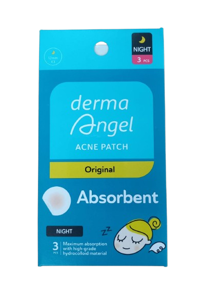 DERMA ANGEL Acne Patch Night 3s (Malam) DERMA ANGEL Acne Patch Night 3s (Malam)