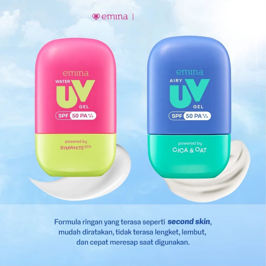 Emina Water UV Gel Sunscreen SPF50 PA++++ 25ml