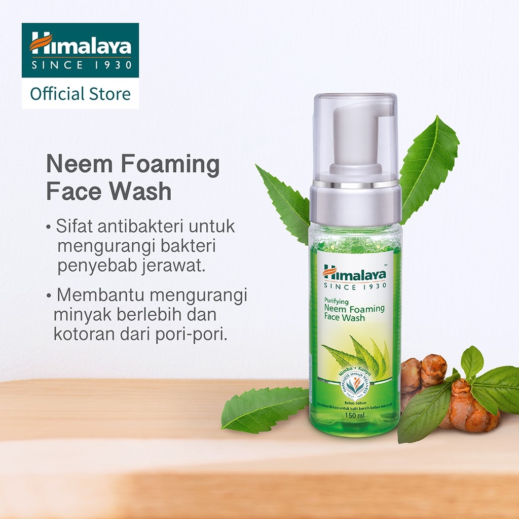 Himalaya Purifying Neem Foam Face Wash 150ml