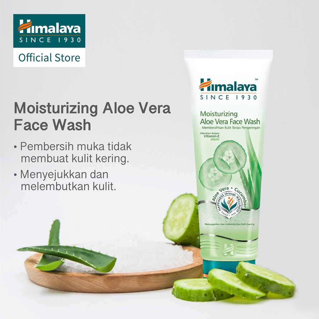 Himalaya Moisturizing AloeVera Face Wash 100ml