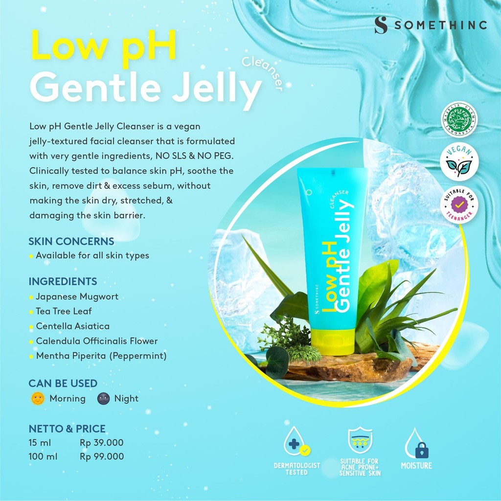 Somethinc Low pH Jelly Cleanser 100ml