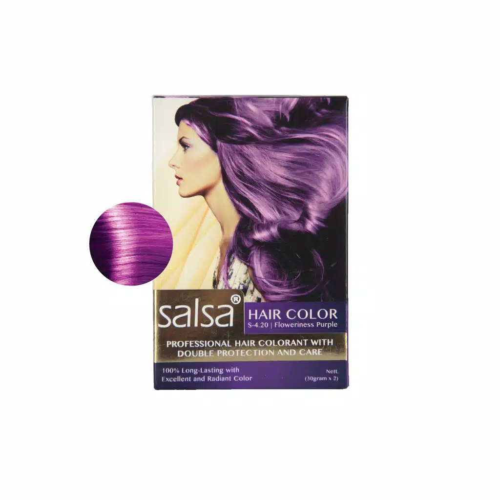 SALSA Hair Color Pro Color Sensation - Floweriness Purple (4.20) SALSA Hair Color Pro Color Sensation - Floweriness Purple (4.20)