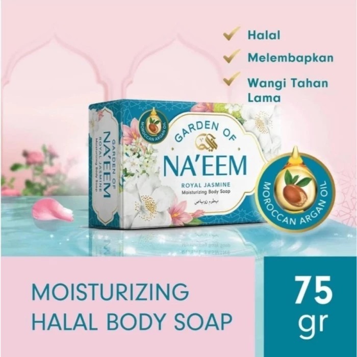 Garden Of Naeem Moisturizing Body Soap 75gr - Royal Jasmine *
