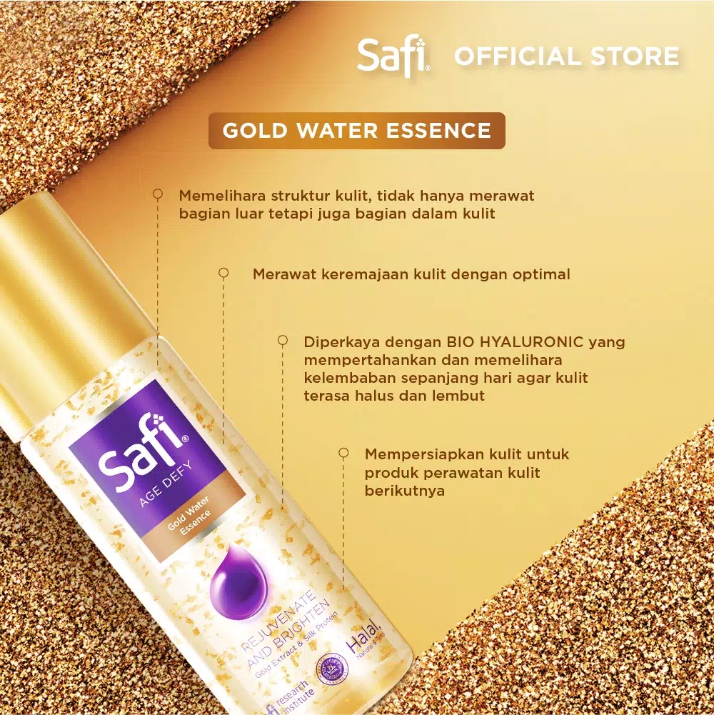 SAFI Age Defy Gold Water Essence 100ml