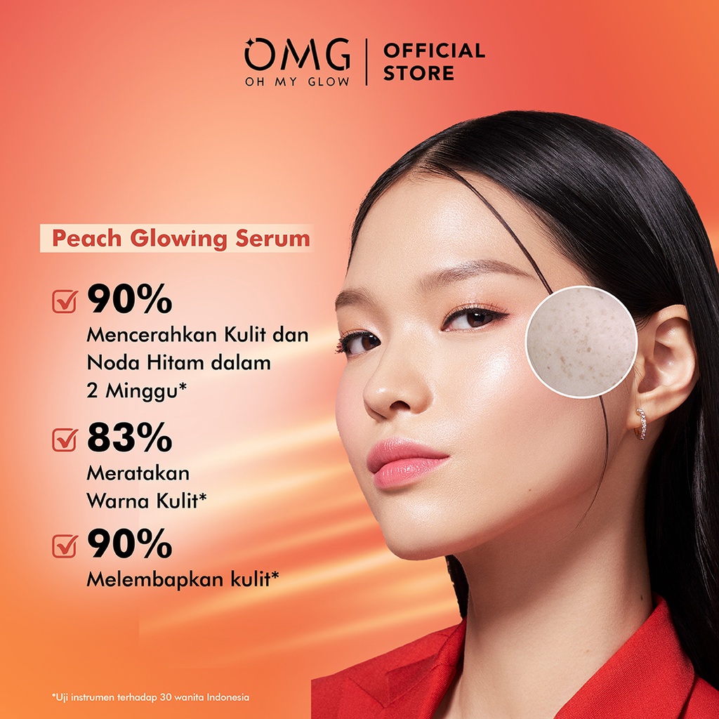 Oh My Glow Serum 20ml - Peach Glowing Serum (OMG)