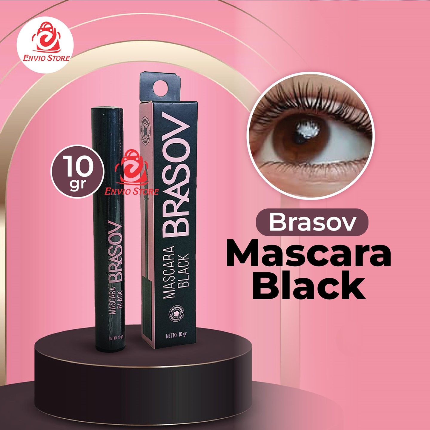 Brasov Mascara Black 8gr Brasov Mascara Black 8gr