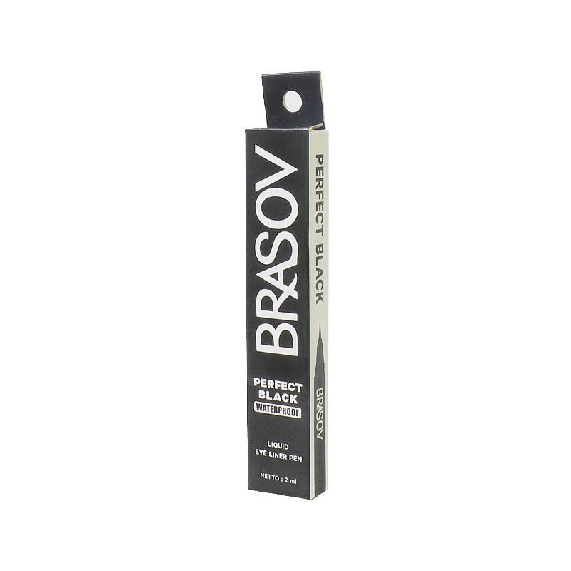Brasov Eyeliner Liquid Pen Black 2ml (Perfect Black Waterproof)