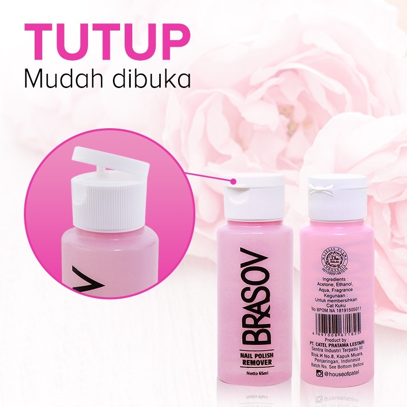 Brasov Nail Polish Remover 65ml Brasov Nail Polish Remover 65ml