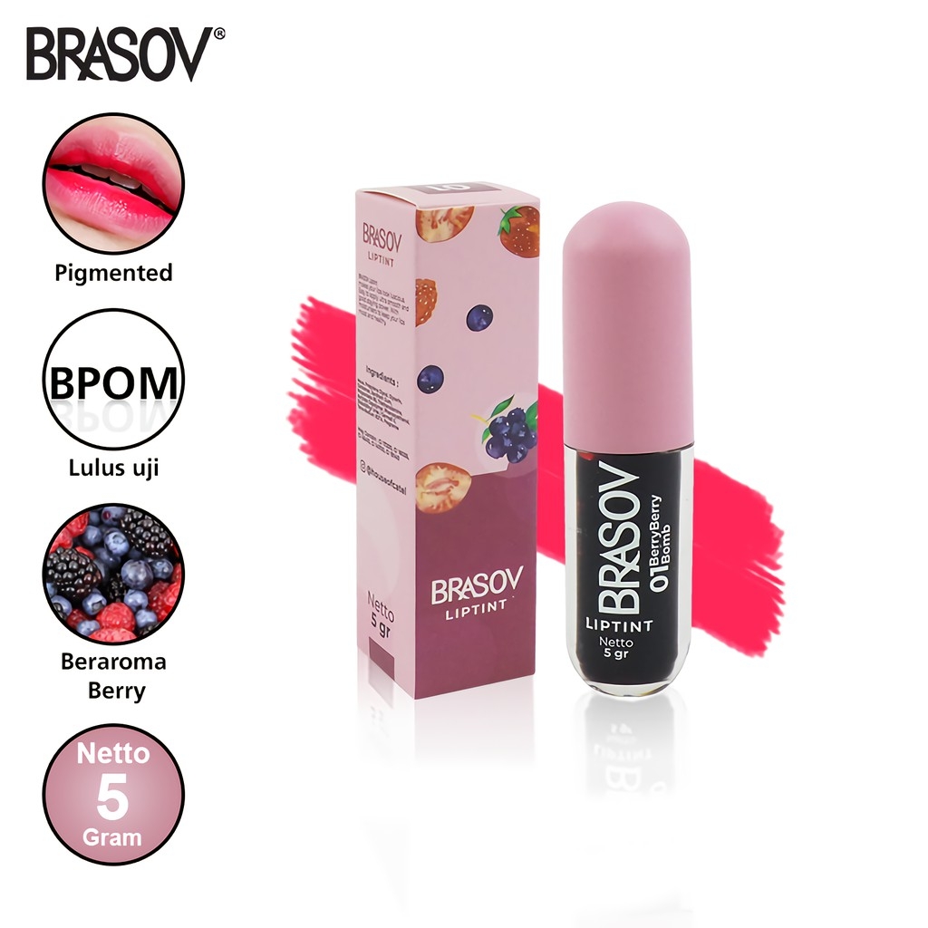Brasov Liptint 01 Berry Berry Bomb 5gr Brasov Liptint 01 Berry Berry Bomb 5gr