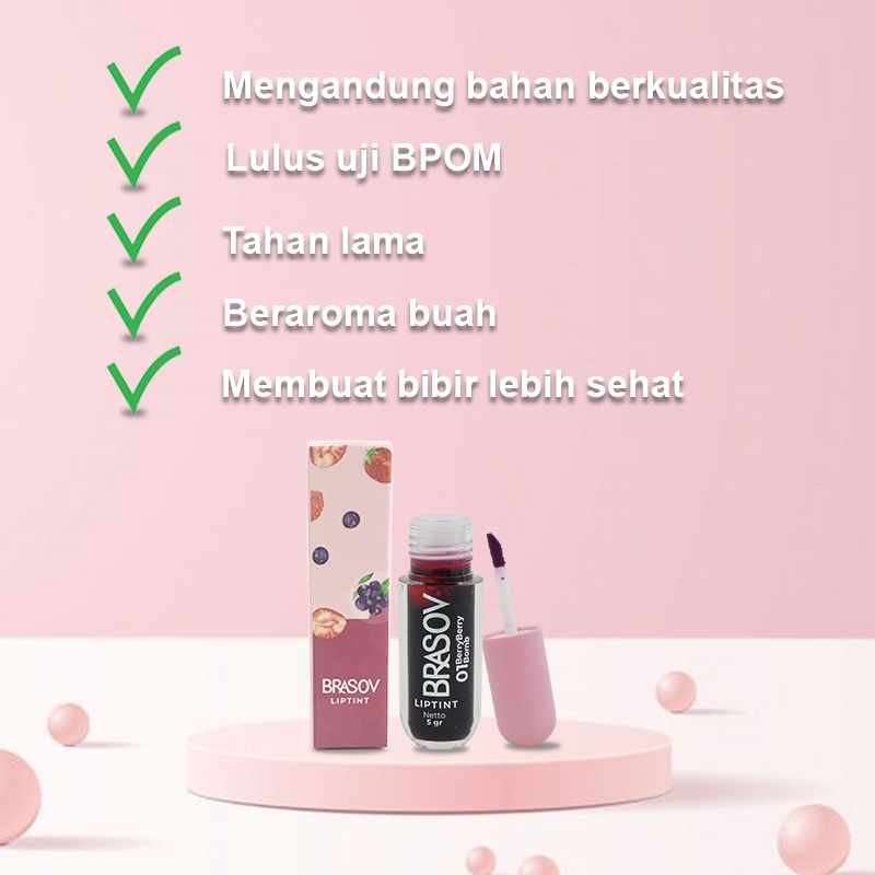 Brasov Liptint 01 Berry Berry Bomb 5gr Brasov Liptint 01 Berry Berry Bomb 5gr