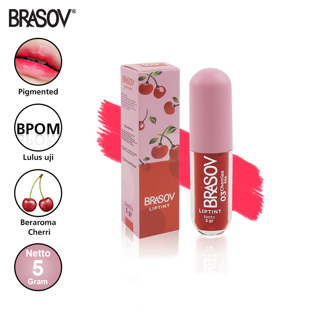 Brasov Liptint 03 Cherries Me 5gr Brasov Liptint 03 Cherries Me 5gr