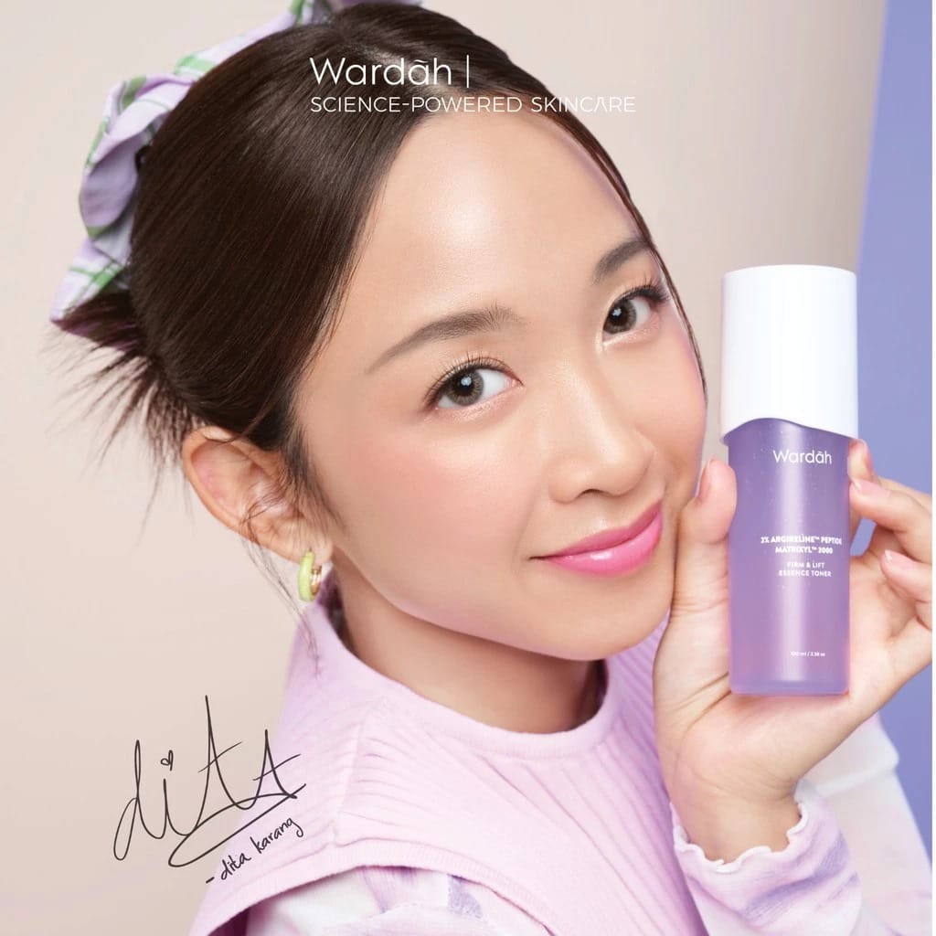 Wardah Renew You Argireline Peptide Matrixyl 3000 Firm & Lift Essence Toner 100ml