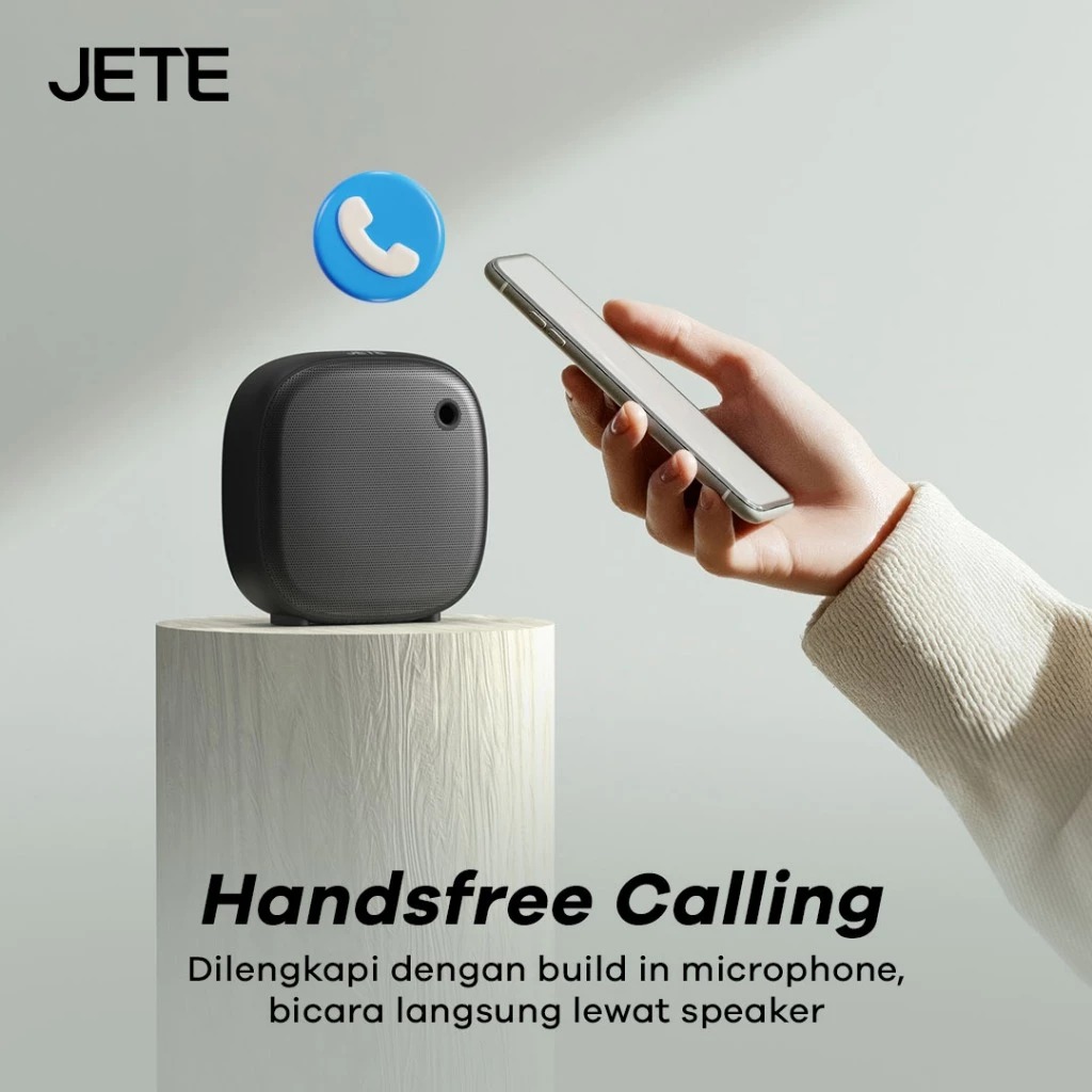 JETE Speaker Bluetooth - SM5 Black (5W)