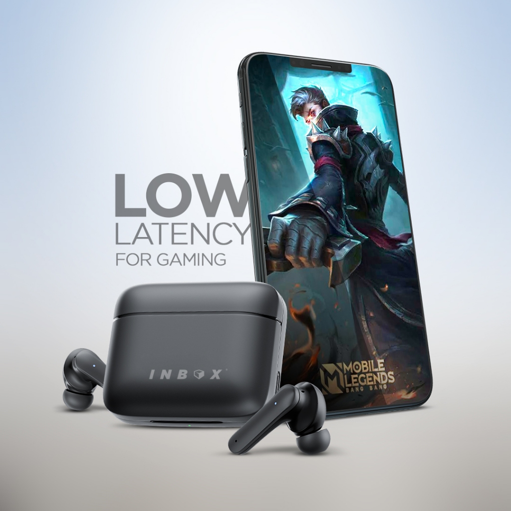 Inbox Earphone Wireless TWS TW-5Plus - Headset Bluetooth