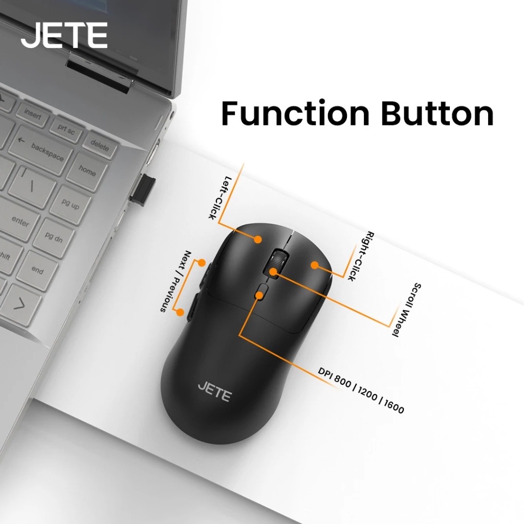 JETE Mouse Wireless - MS206
