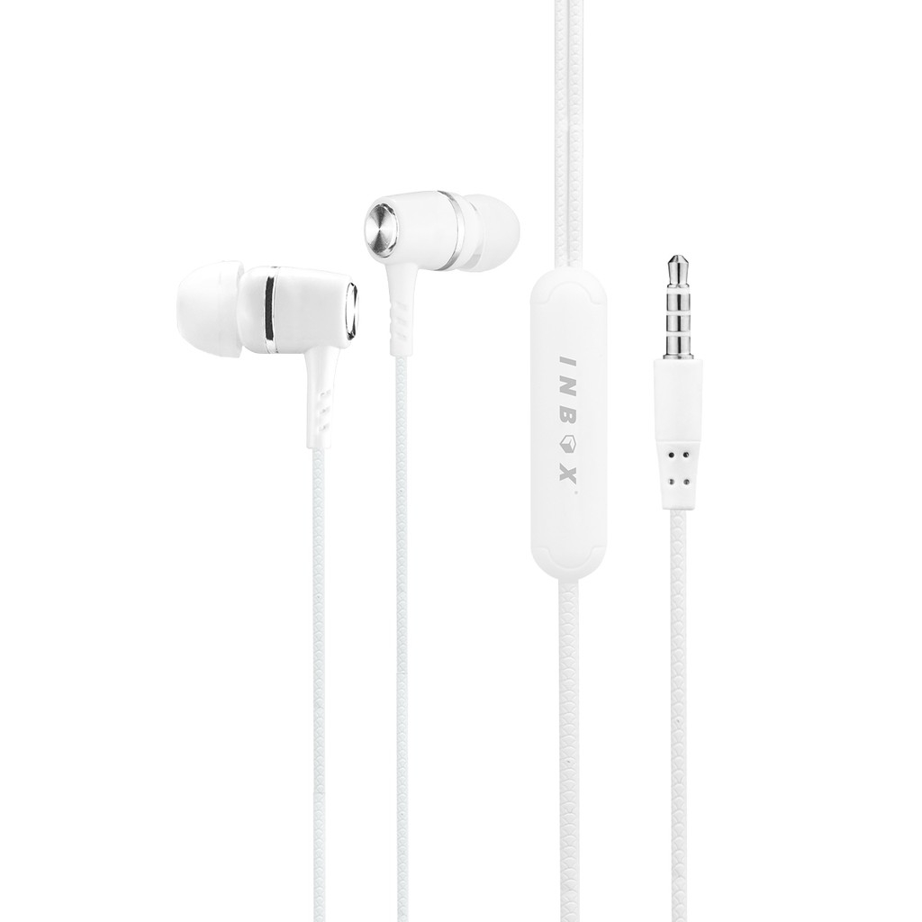Inbox Earphone Rainbow 01 (Handsfree Macaron)