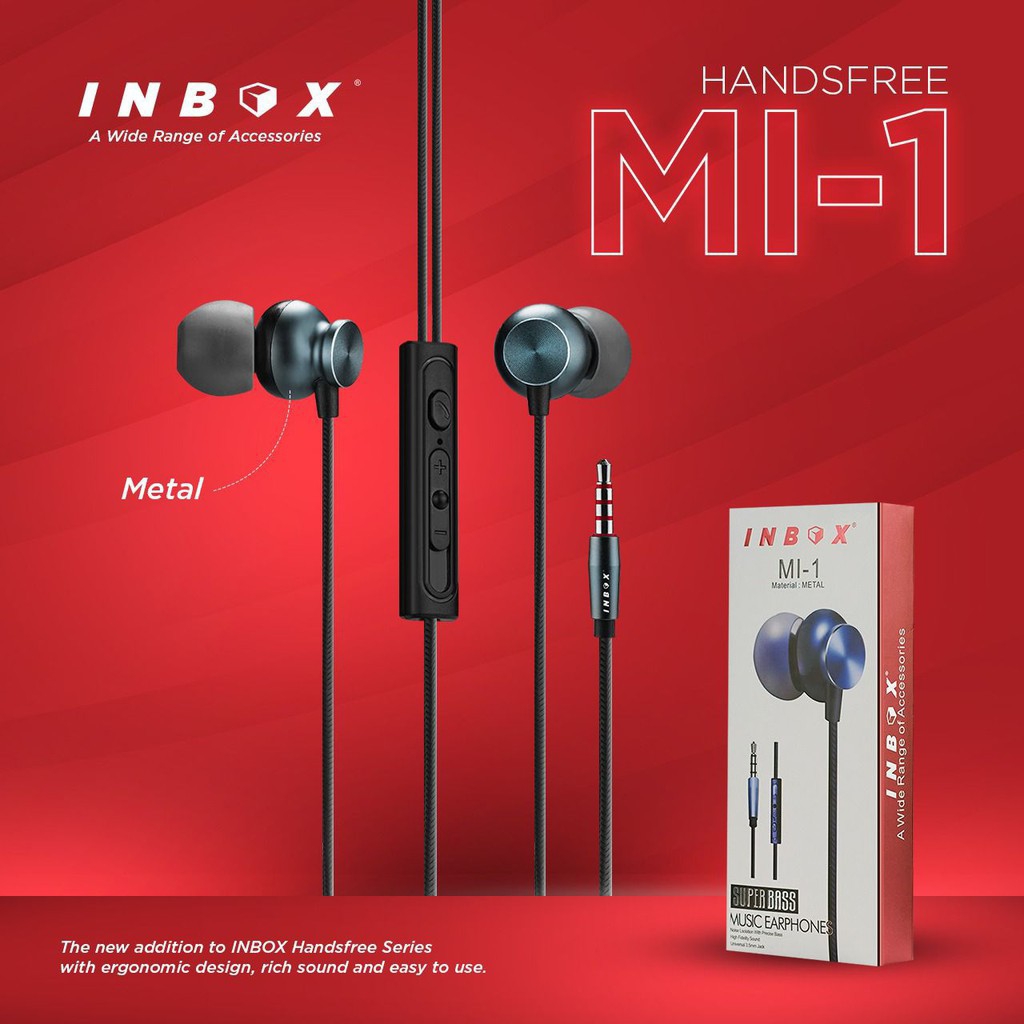 Inbox Earphone Mi-1 Inbox Earphone Mi-1