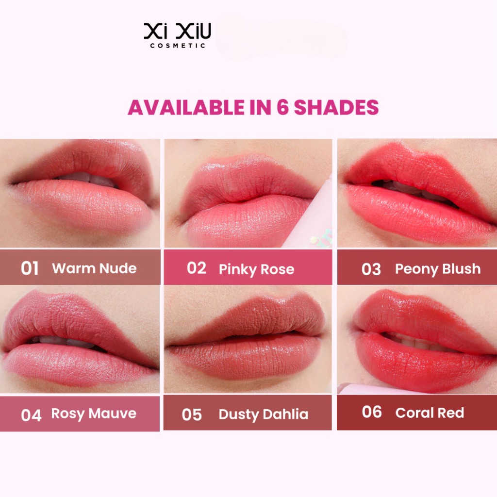Xi Xiu Divine Blooming Tinted Lip Color 3.8gr - 806 Coral Red