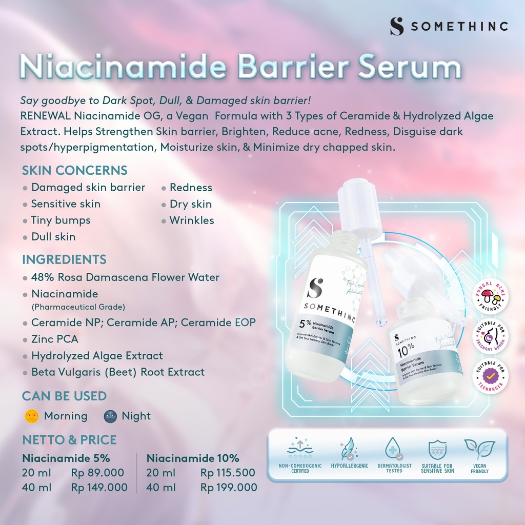 Somethinc 10% Niacinamide Barrier Serum 20ml