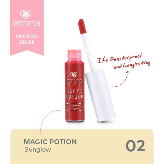 Emina Magic Potion Lip Tint 5,5ml - 02 Sunglow
