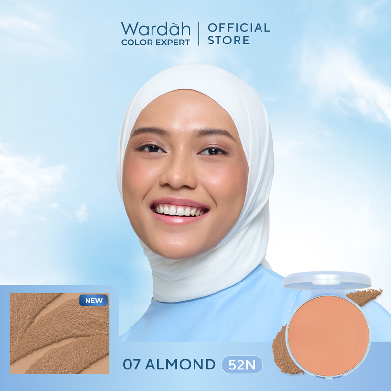 Wardah Lightening Powder Foundation Light Feel 12gr REFILL 07 Almond (52N) Wardah Lightening Powder Foundation Light Feel 12gr REFILL 07 Almond (52N)