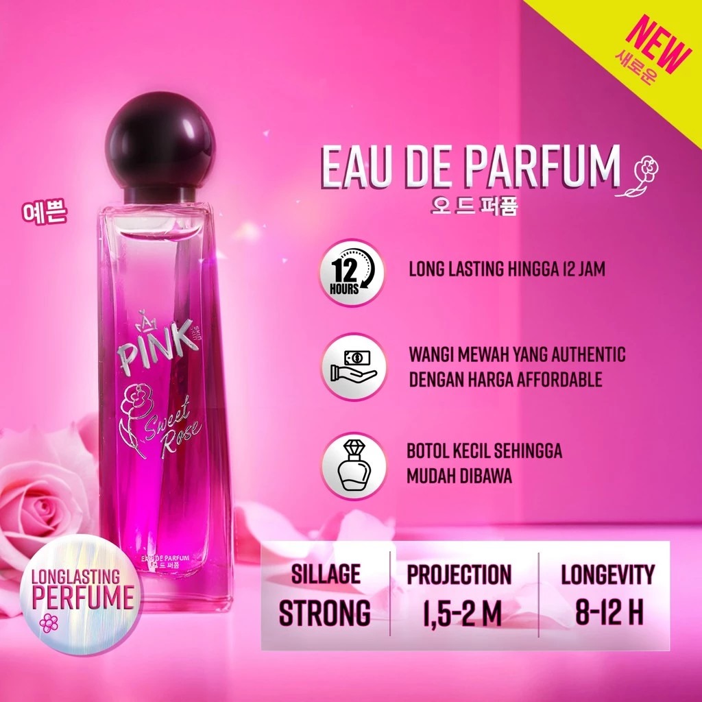 Pink Skin Eau De Parfum 30ml - Sweet Rose