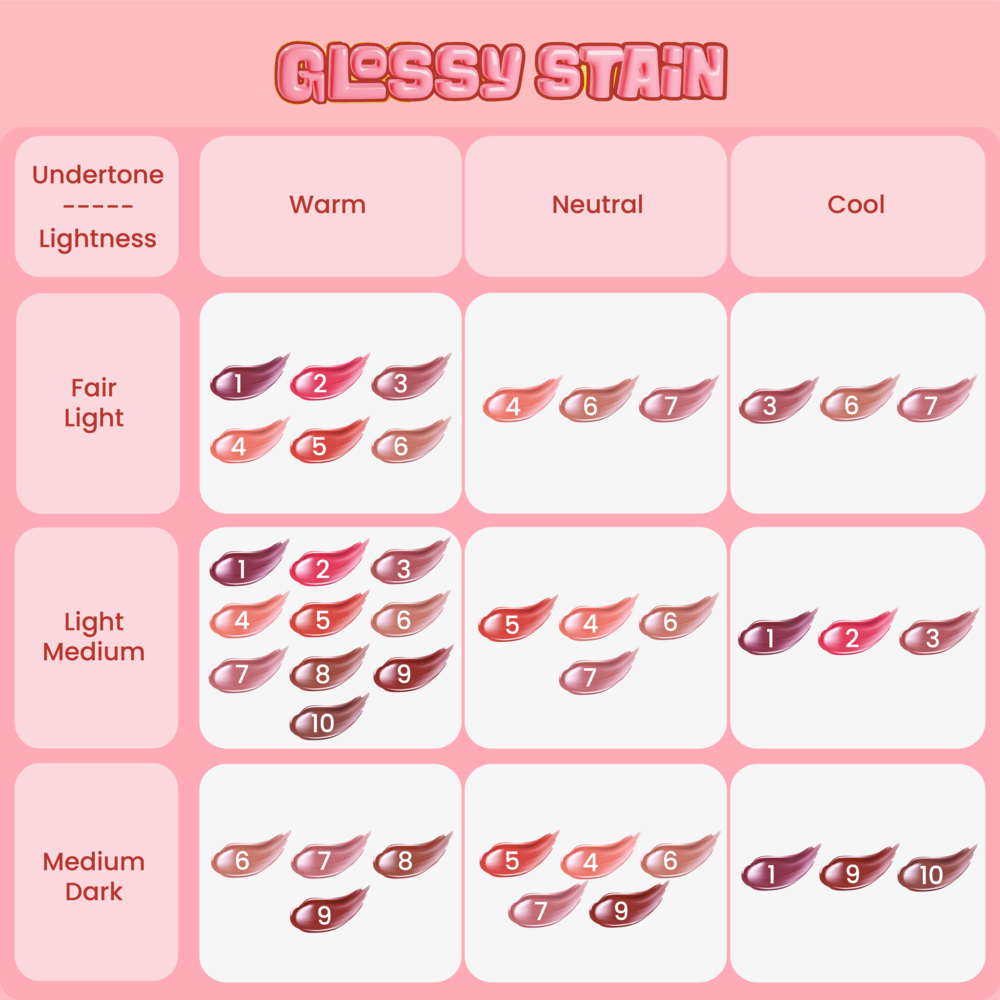 Emina Glossy Stain Liptint 3g - 03 Rainy Hazelrose Emina Glossy Stain Liptint 3g - 03 Rainy Hazelrose
