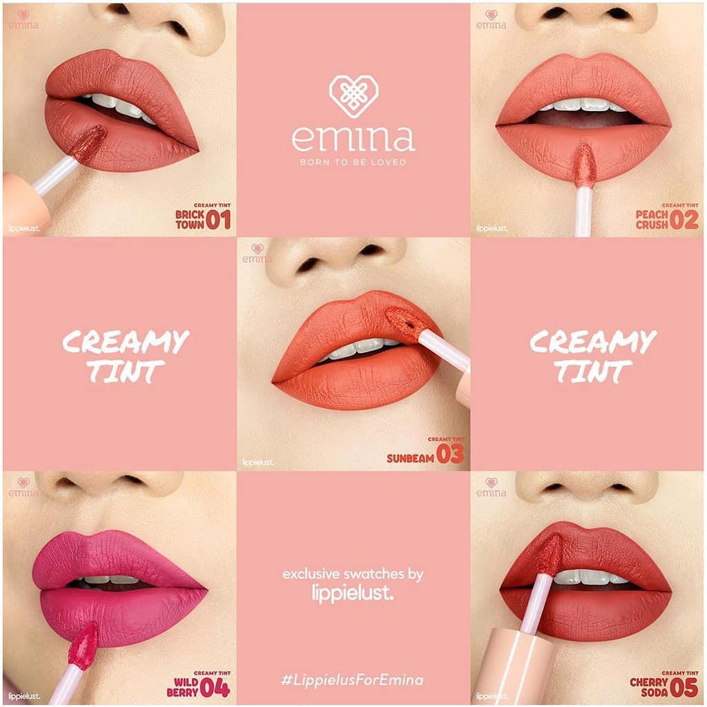 Emina Creamy Tint Liptint 3.6g - 02 Peach Crush