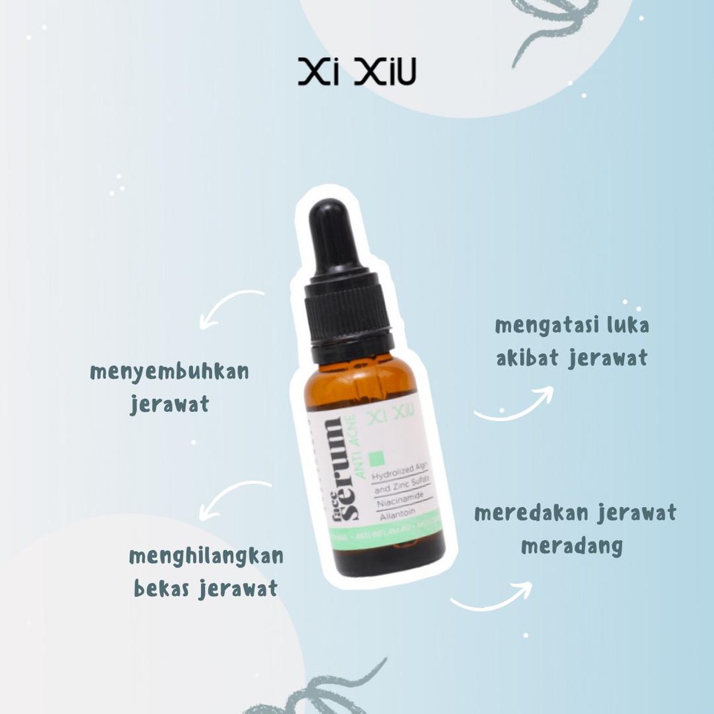 Xi Xiu Face Serum Anti Acne 20ml Xi Xiu Face Serum Anti Acne 20ml