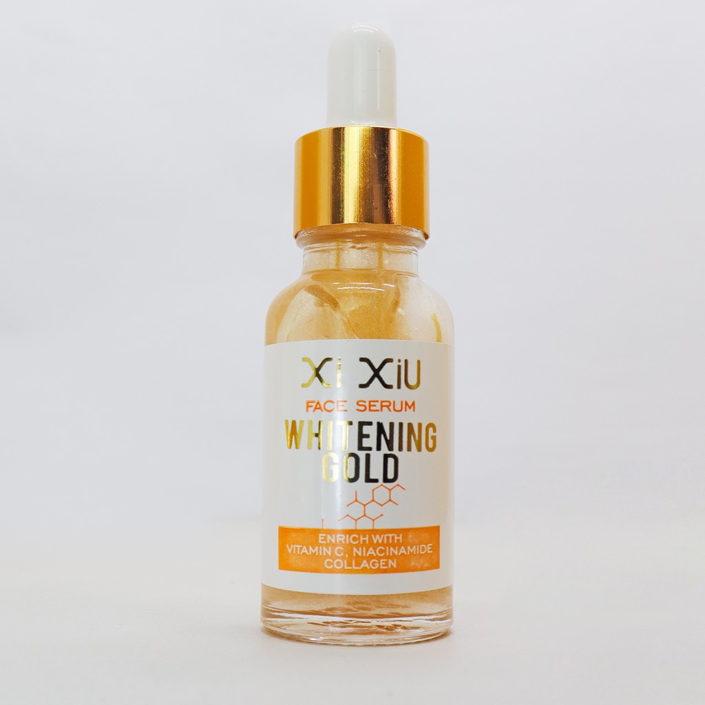 Xi Xiu Face Serum Whitening Gold 20ml Xi Xiu Face Serum Whitening Gold 20ml