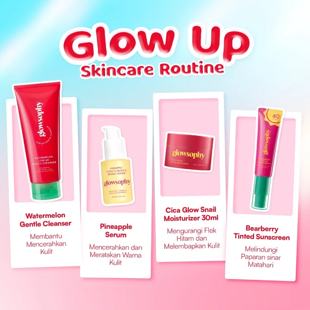 Glowsophy Cica Glow Snail Moisturizer 30ml