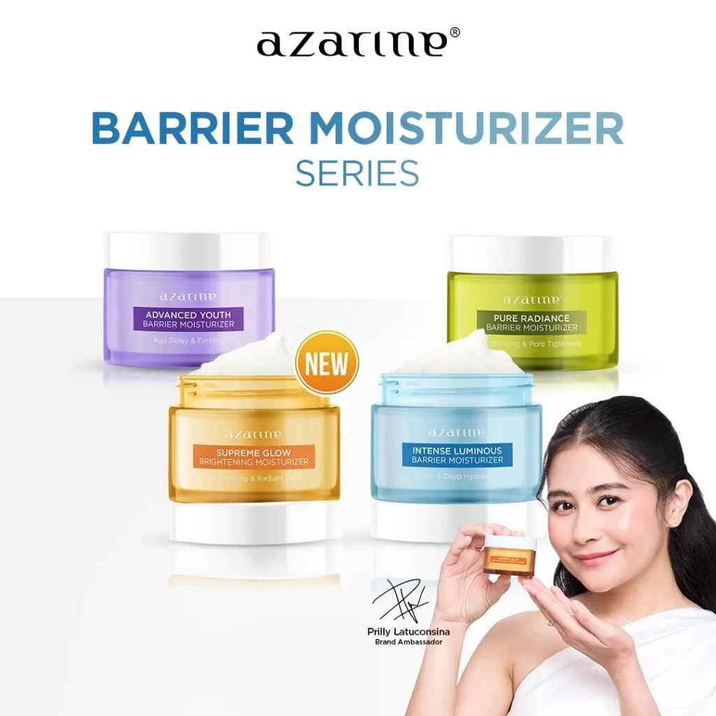 Azarine Barrier Moisturizer 30gr - Supreme Glow Brightening (Kulit Kering & Normal)