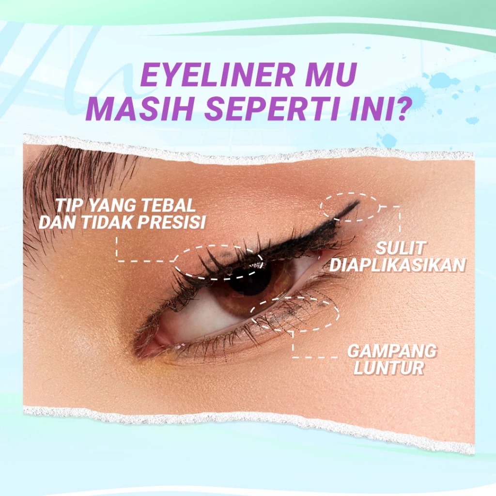 Dazzle Me Lock&Wing! Hyper Stay Eyeliner 0.55ml