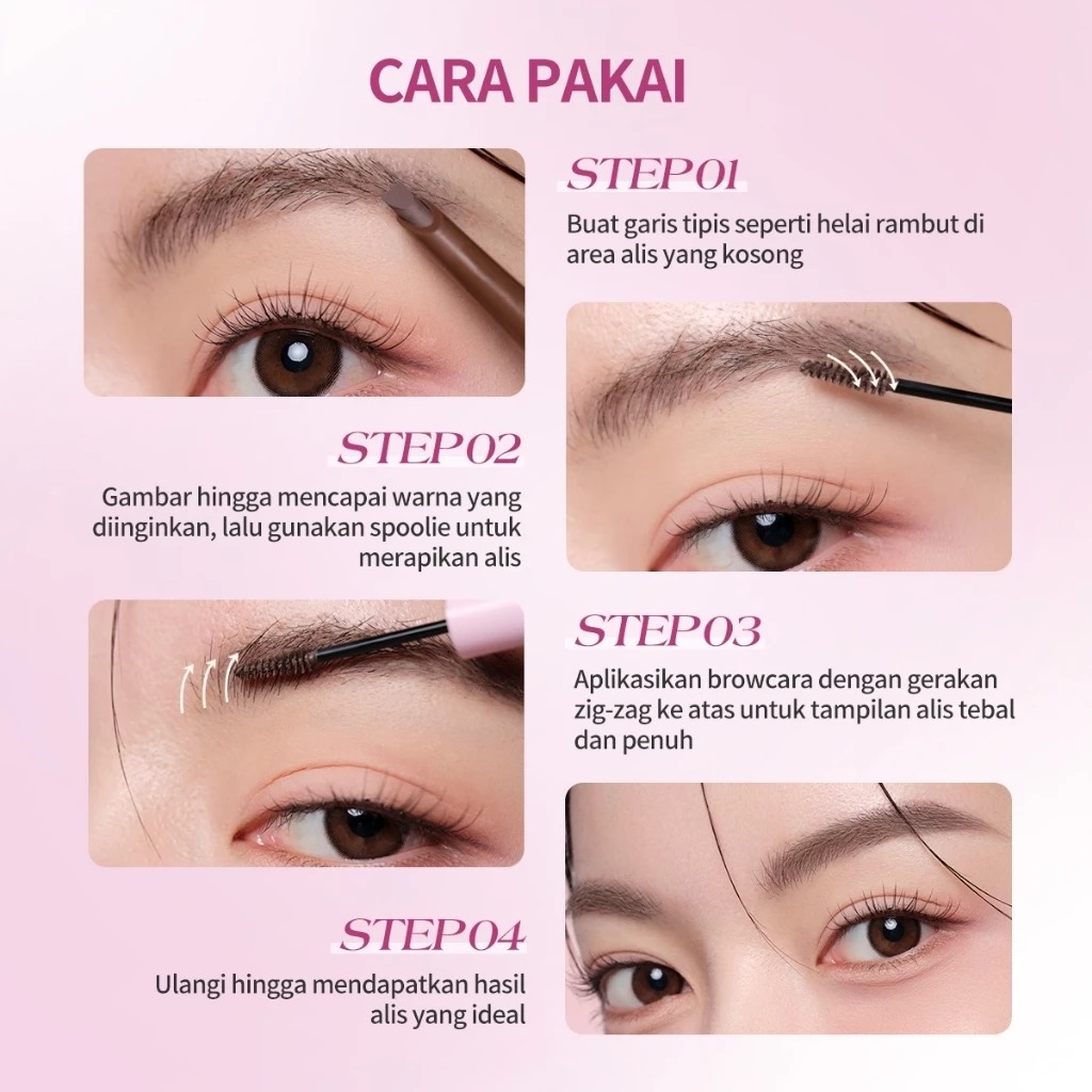 BNB Barenbliss Make Me Plushy Eyebrow Duo 2in1 - 01 Natural Gray