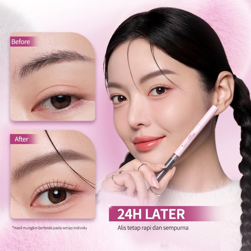 BNB Barenbliss Make Me Plushy Eyebrow Duo 2in1 - 01 Natural Gray